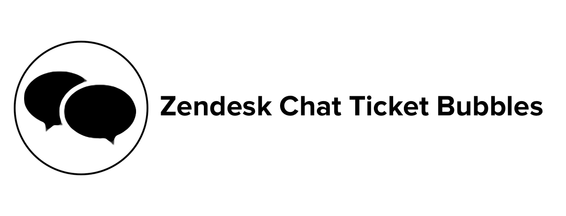 Chat Ticket Bubbles